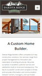 Mobile Screenshot of dakotaridgebuilders.com
